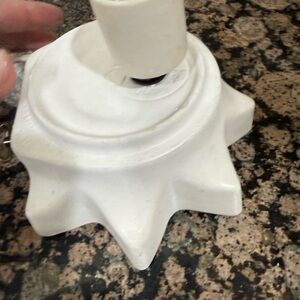 Vintage Ceramic Christmas Tree Base Only